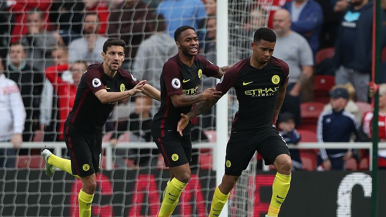 Gabriel Jesus says he was 'sad' to miss chances for Manchester City against  Middlesbrough 
