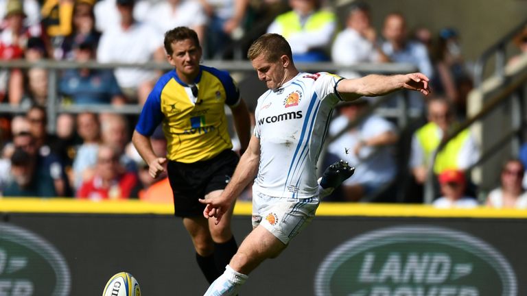 Gareth Steenson wins it for Exeter with his penalty kick