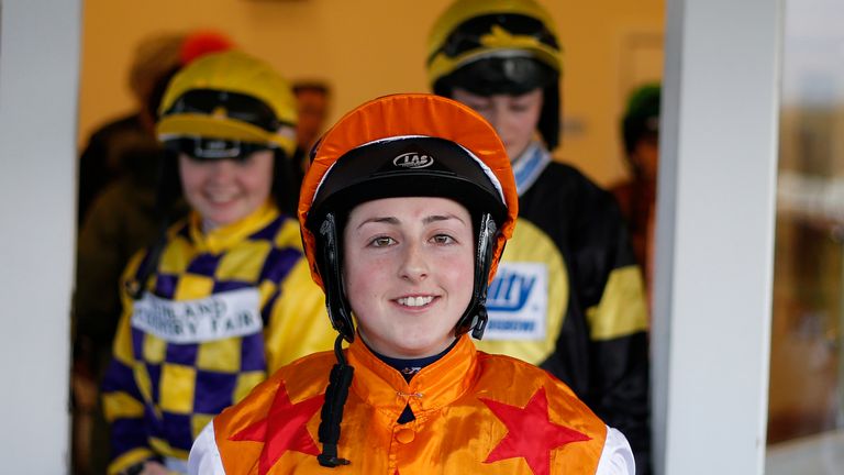 Gina Mangan could get a ride in the Derby
