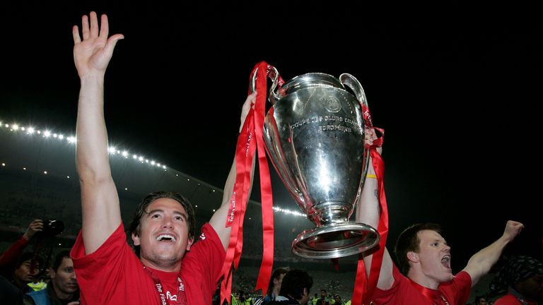 Harry Kewell won the Champions League with Liverpool 