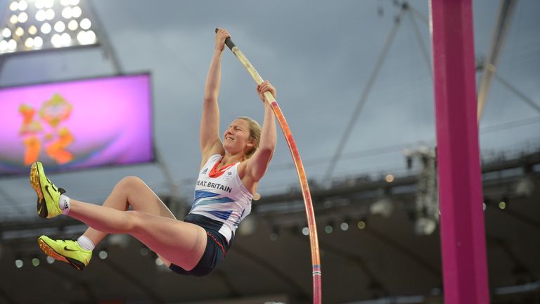 Holly Bradshaw will return to the Olympic Stadium five years after the London Games