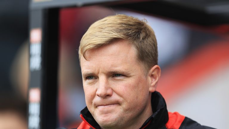 Eddie Howe says Bournemouth want a top-10 finish