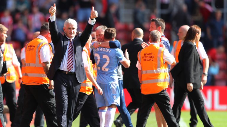 Mark Hughes hailed Jack Butland's match-winning heroics