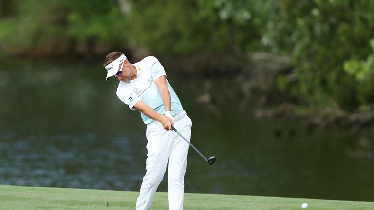 Ian Poulter during the third round of THE PLAYERS Championship at the Stadium course at TPC Sawgrass