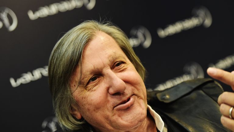 SHANGHAI, CHINA - APRIL 15:  Laureus World Sports Academy member Ilie Nastase during a media interview at the Shanghai Grand Theatre prior to the 2015 Laur