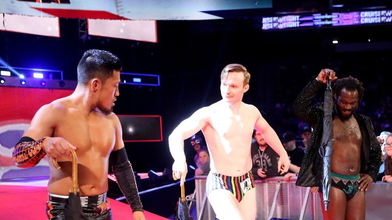 Will we see Jack Gallagher and his umbrella when RAW comes from London's O2 Arena next week?