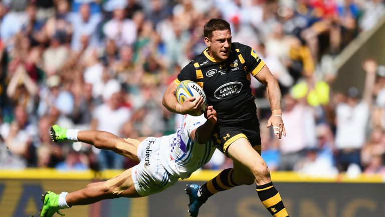Jimmy Gopperth scores for Wasps