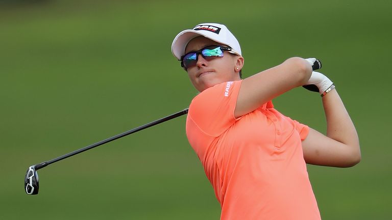 Jodi Ewart Shadoff of England at the LPGA LOTTE Championship