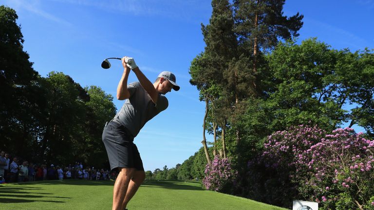 Justin Rose  during the BMW PGA Championship Pro-AM at Wentworth