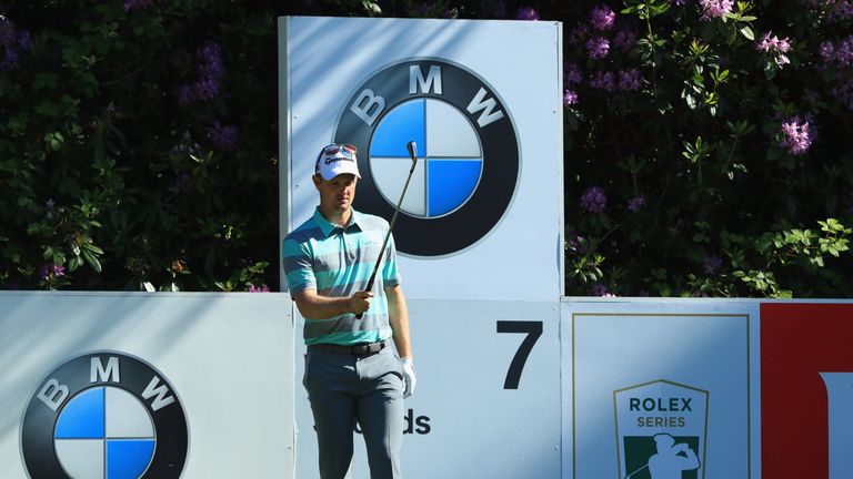 Justin Rose during day three of the BMW PGA Championship at Wentworth