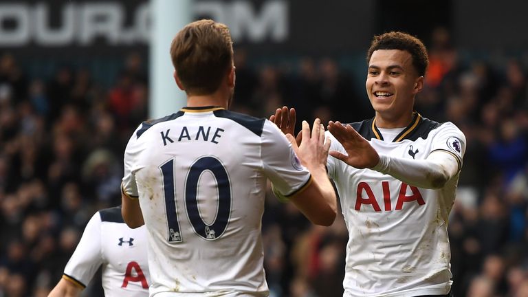 Dele Alli (right) says Tottenham 'do not need to spend loads of money'