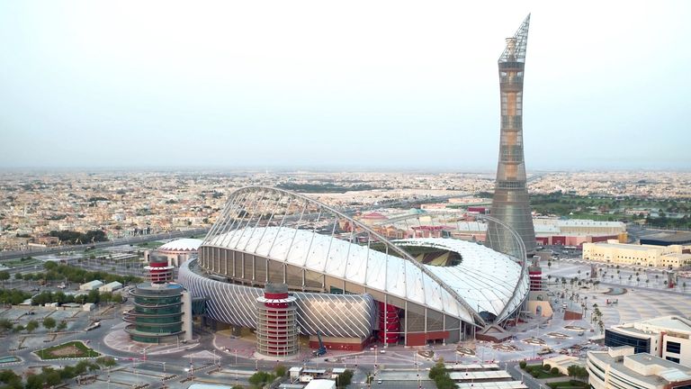 Work completed on first venue for 2022 World Cup in Qatar | Football News |  Sky Sports
