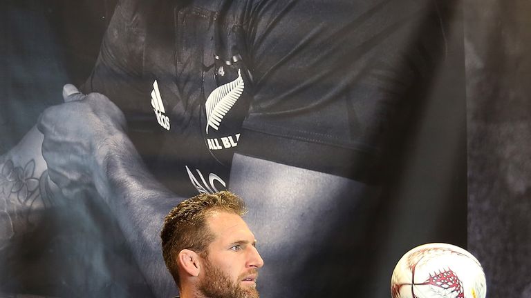 All Black captain Kieran Read during the New Zealand All Blacks adidas jersey launch