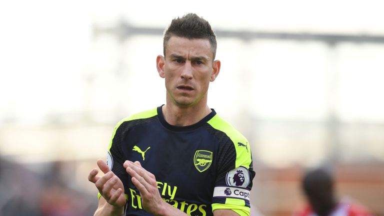 Laurent Koscielny will need daily treatment on an Achilles injury until the end of his career