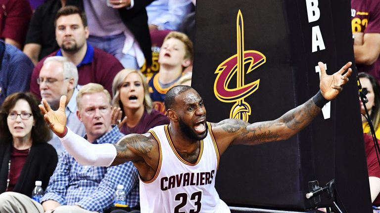 LeBron James was back on song as the Cavaliers closed out the Boston Celtics 