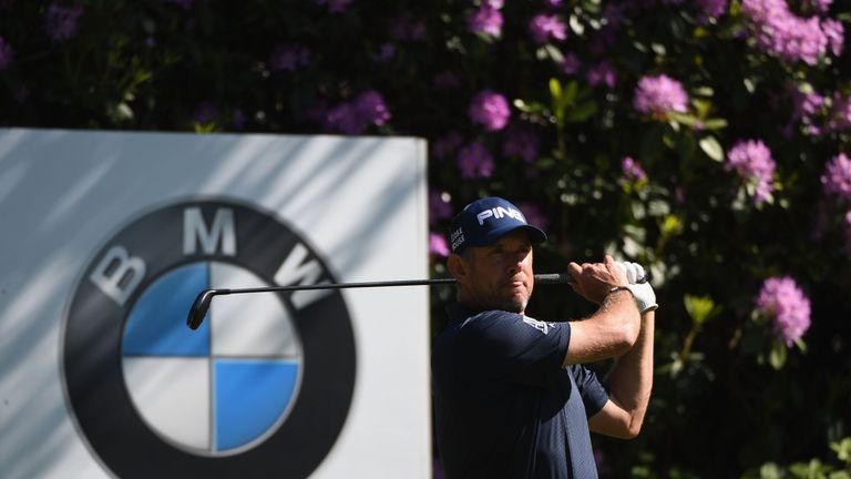 Lee Westwood during day two of the BMW PGA Championship at Wentworth