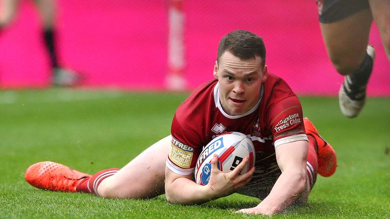 Liam Marshall of Wigan Warriors 