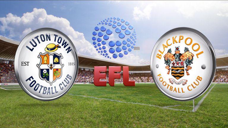 Luton Town v Blackpool