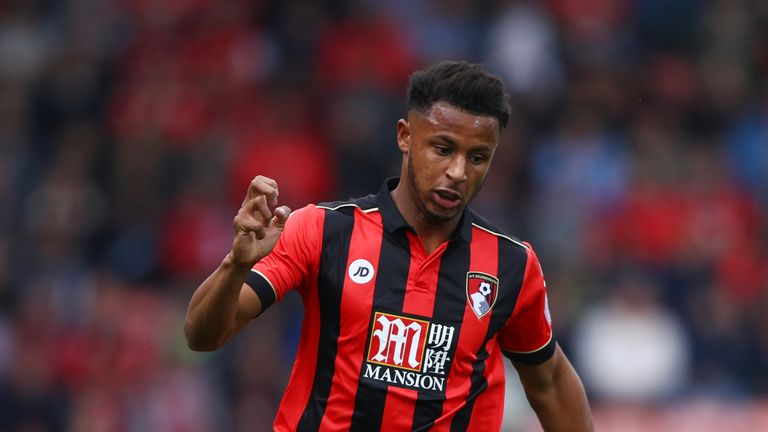 Bournemouth's Lys Mousset was making his first Premier League start