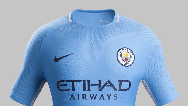 Manchester City Unveil New Home Kit For The 2017 18 Campaign Football