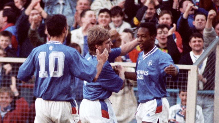 Walters joined Rangers in 1987