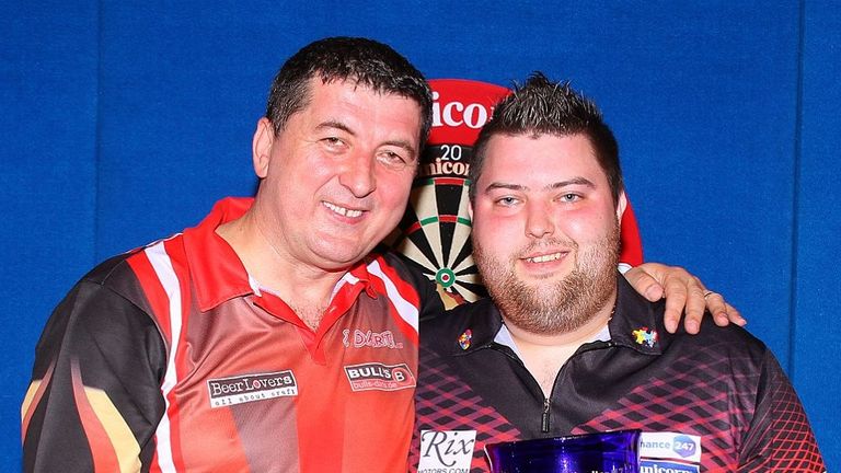 Mensur Suljovic and Michael Smith (PDC Europe)