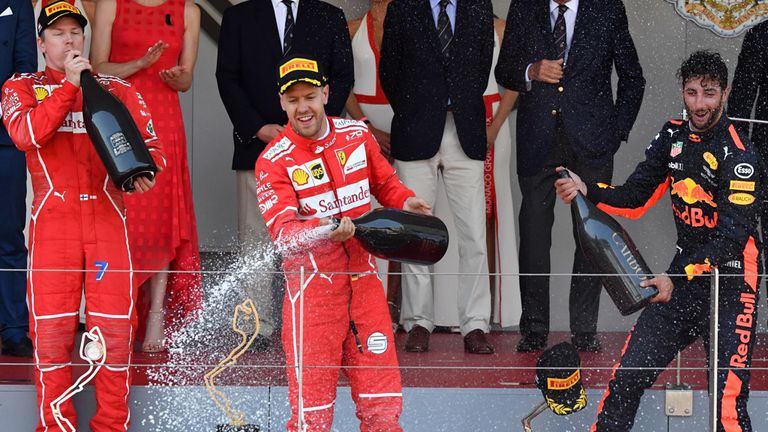 Monaco GP: Sebastian Vettel takes controversial win over Kimi Raikkonen ...