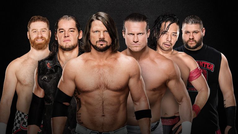 Six men will compete for a chance to climb the ladder and grab the Money in the Bank briefcase.