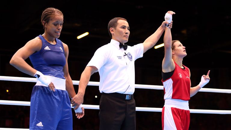  Katie Taylor and Natasha Jonas 