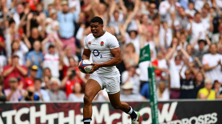 The impressive Nathan Earle scores for England