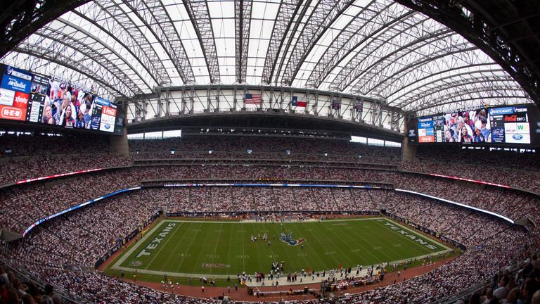 HOUSTON, TX - SEPTEMBER 15:  A general view of Reliant Stadium as seen through a fisheye lens as the Tennessee Titans played hte Houston Texans on Septembe