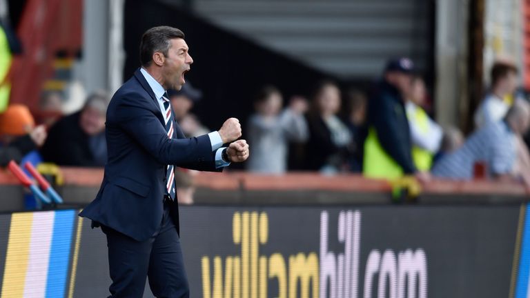 Pedro Caixinha praised the commitment of his Rangers players 