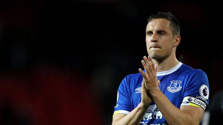 Phil Jagielka is contracted to Everton through the summer of 2018