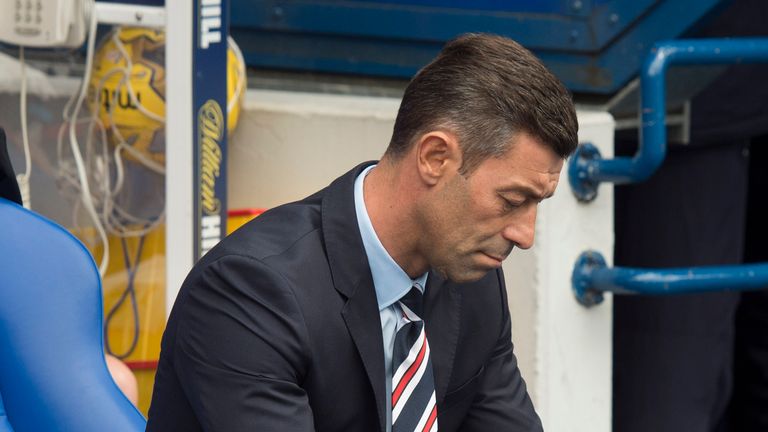 Rangers manager Pedro Caixinha 