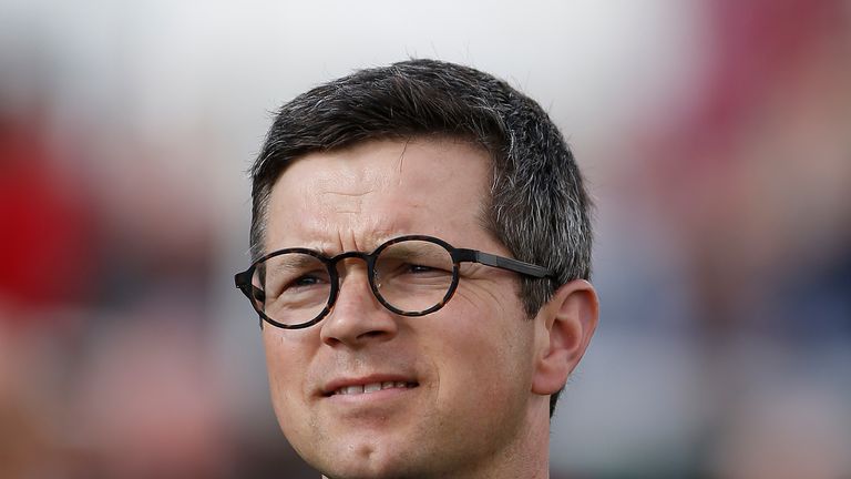 DONCASTER, ENGLAND - APRIL 01: Roger Varian poses at Doncaster Racecourse on April 1, 2017 in Doncaster, England. (Photo by Alan Crowhurst/Getty Images)