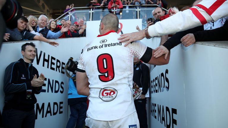 Guinness PRO12, Kingspan Stadium, Belfast 6/5/2017.Ulster vs Leinster.Ruan Pienaar of Ulster 