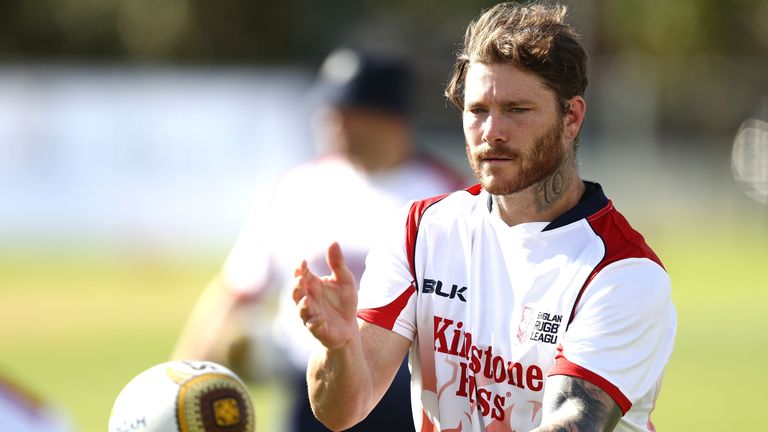 England forward Chris McQueen