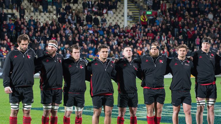 Sam Whitelock, Kieran Read and Matt Todd