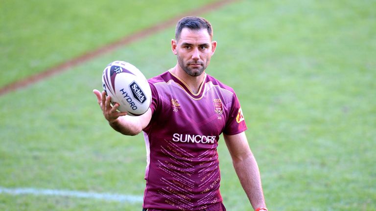 Queensland captain Cameron Smith makes a record 40th Origin appearance