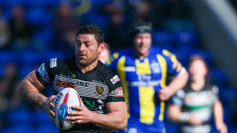 Hull second rower Mark Minichiello