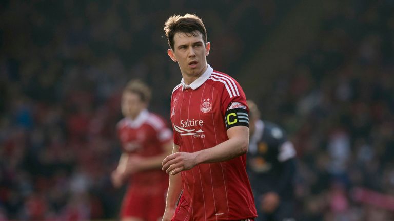 Ryan Jack will not captain Aberdeen in the Scottish Cup final 