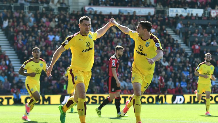 Vokes put Burnley level with just seven minutes remaining