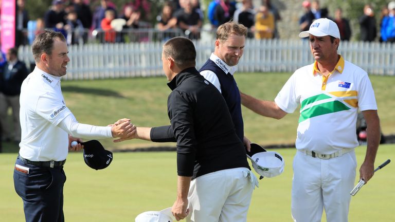 Scotland's Richie Ramsay and Marc Warren lost out in the semi-finals against Australia