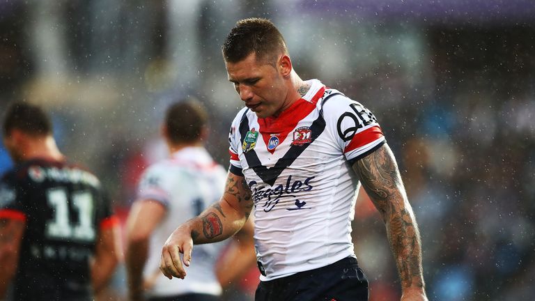  Shaun Kenny-Dowall has been stood down by the Roosters