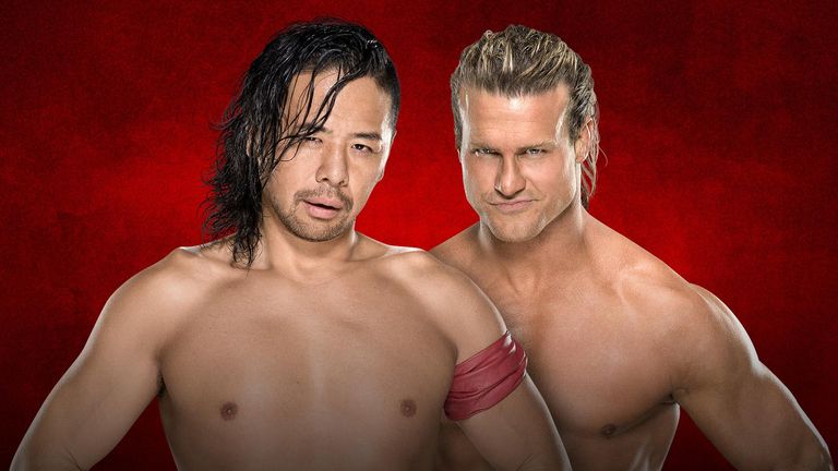 Shinsuke Nakamura vs Dolph Ziggler should be one of the stand out matches at WWE Backlash.