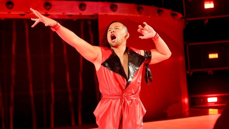 Shinsuke Nakamura's entrance set the tone for a lively night at WWE Backlash.