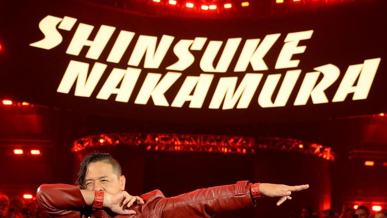 Shinsuke Nakamura's reception almost blew the roof off The O2.