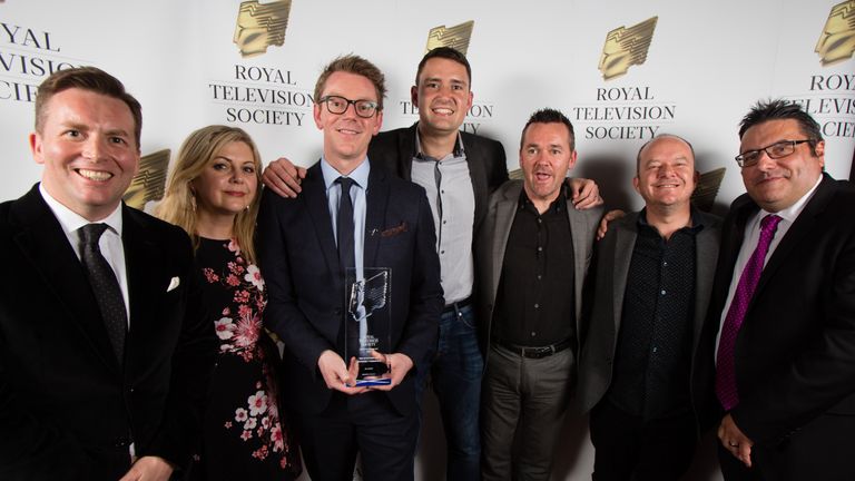 The Sky Sports Scottish football team award 2017