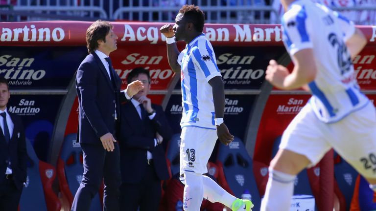 Sulley Muntari of Pescara