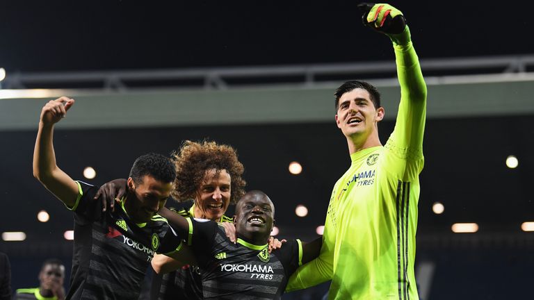 Thibaut Courtois and Chelsea are now targeting Champions League glory